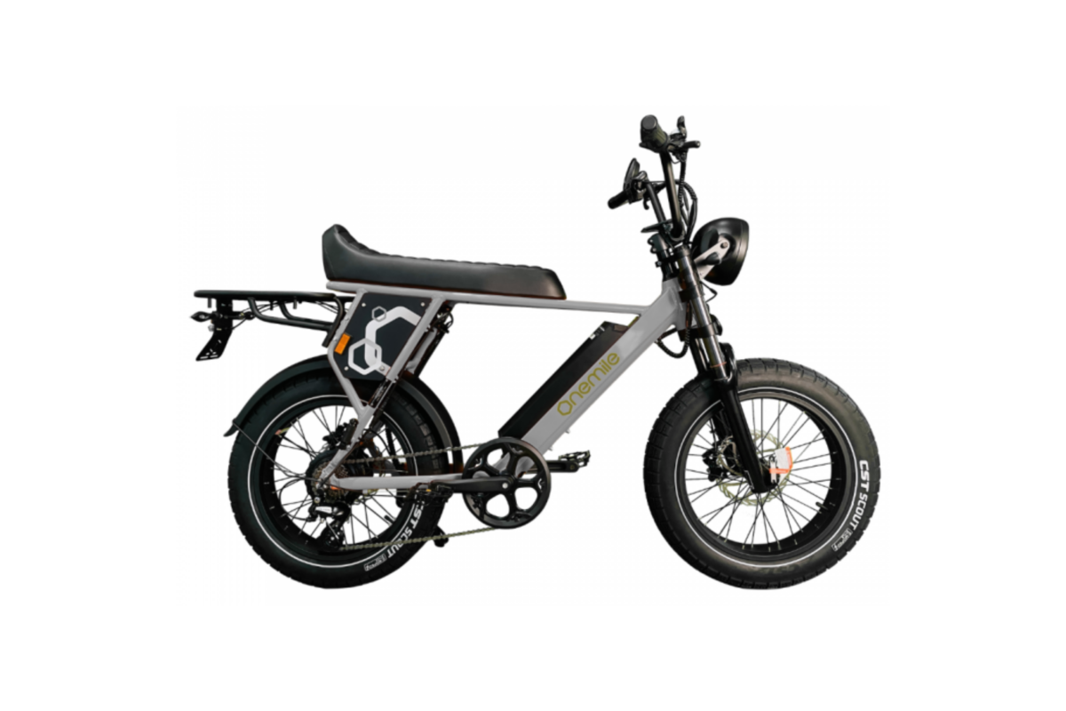 vélo électrique speed bike onemile scrambler s gris