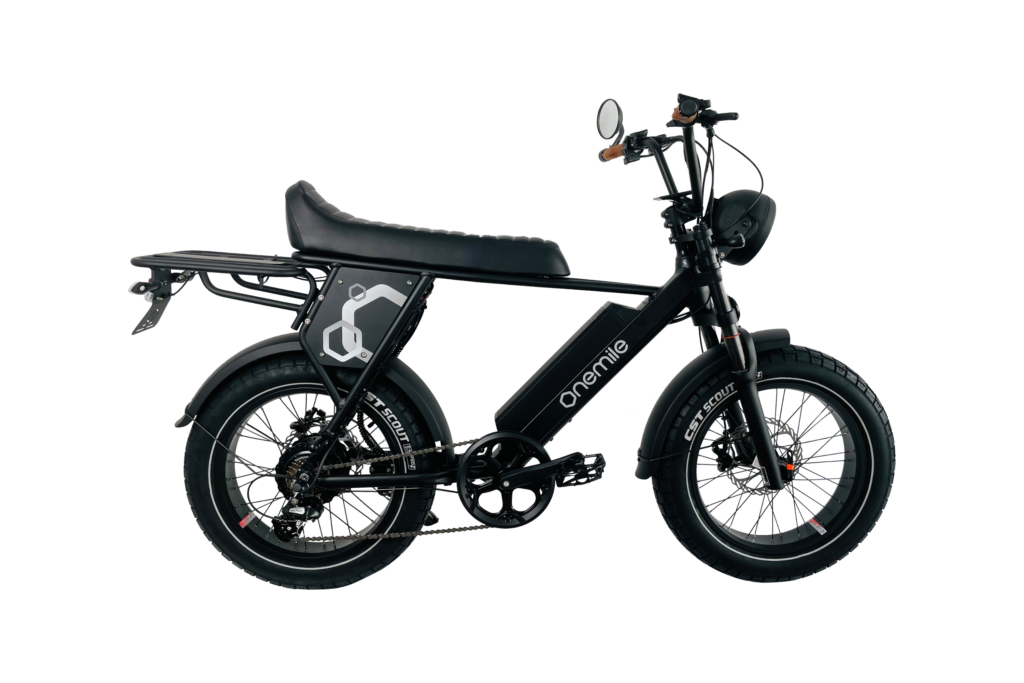 Vélo électrique Bordeaux - Scrambler S Noir